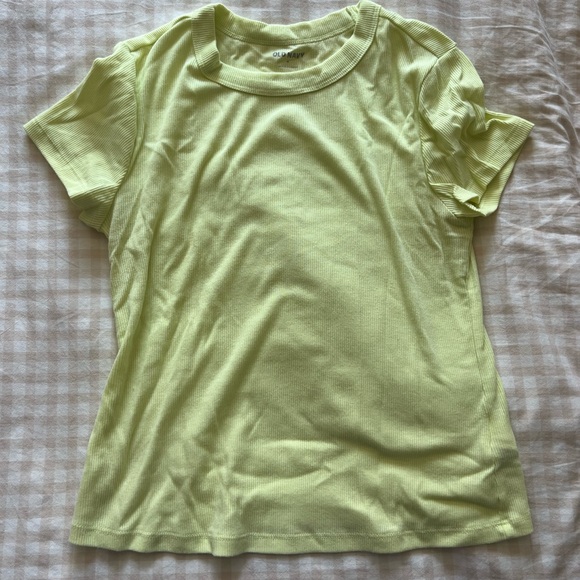 old navy lime green snug fit shirt - Picture 1 of 2